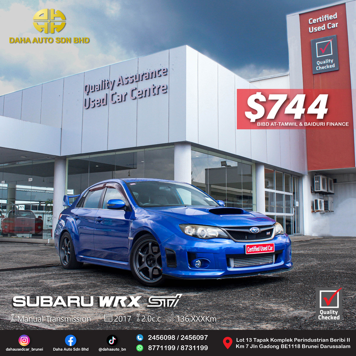 Subaru WRX STI Version 10 Sedan