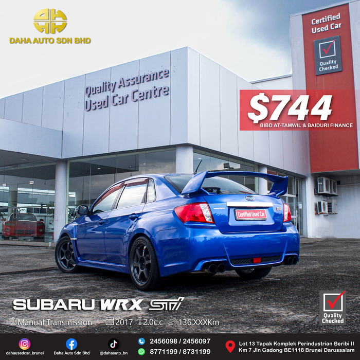 Subaru WRX STI Version 10 Sedan
