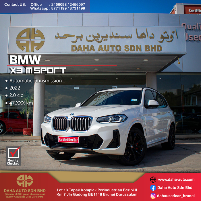BMW X3 Xdrive 20I M-Sport