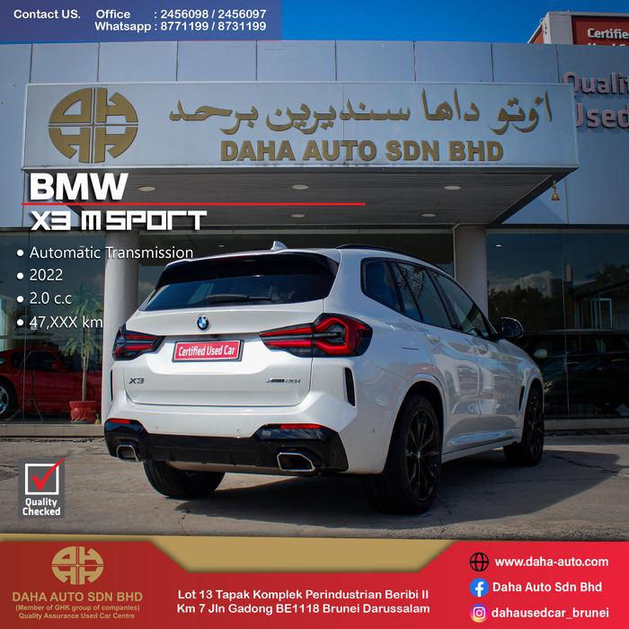 BMW X3 Xdrive 20I M-Sport