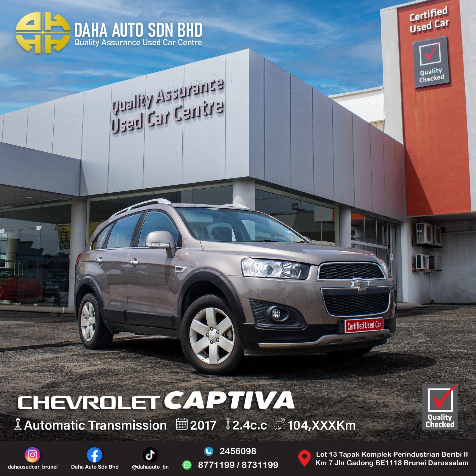 CHEVROLET CAPTIVA 2.4 (A) 2017 BAU5172