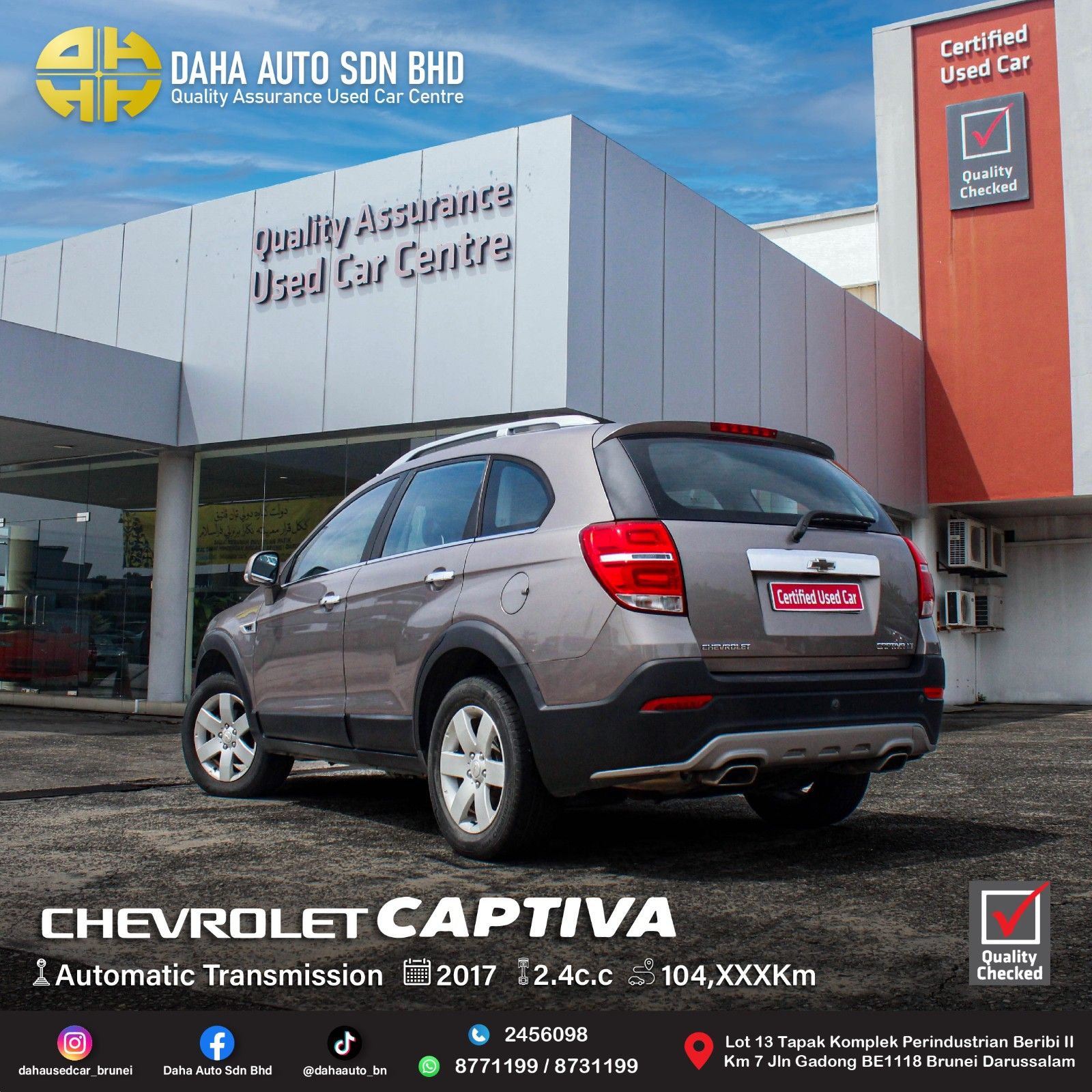 CHEVROLET CAPTIVA 2.4 (A) 2017 BAU5172