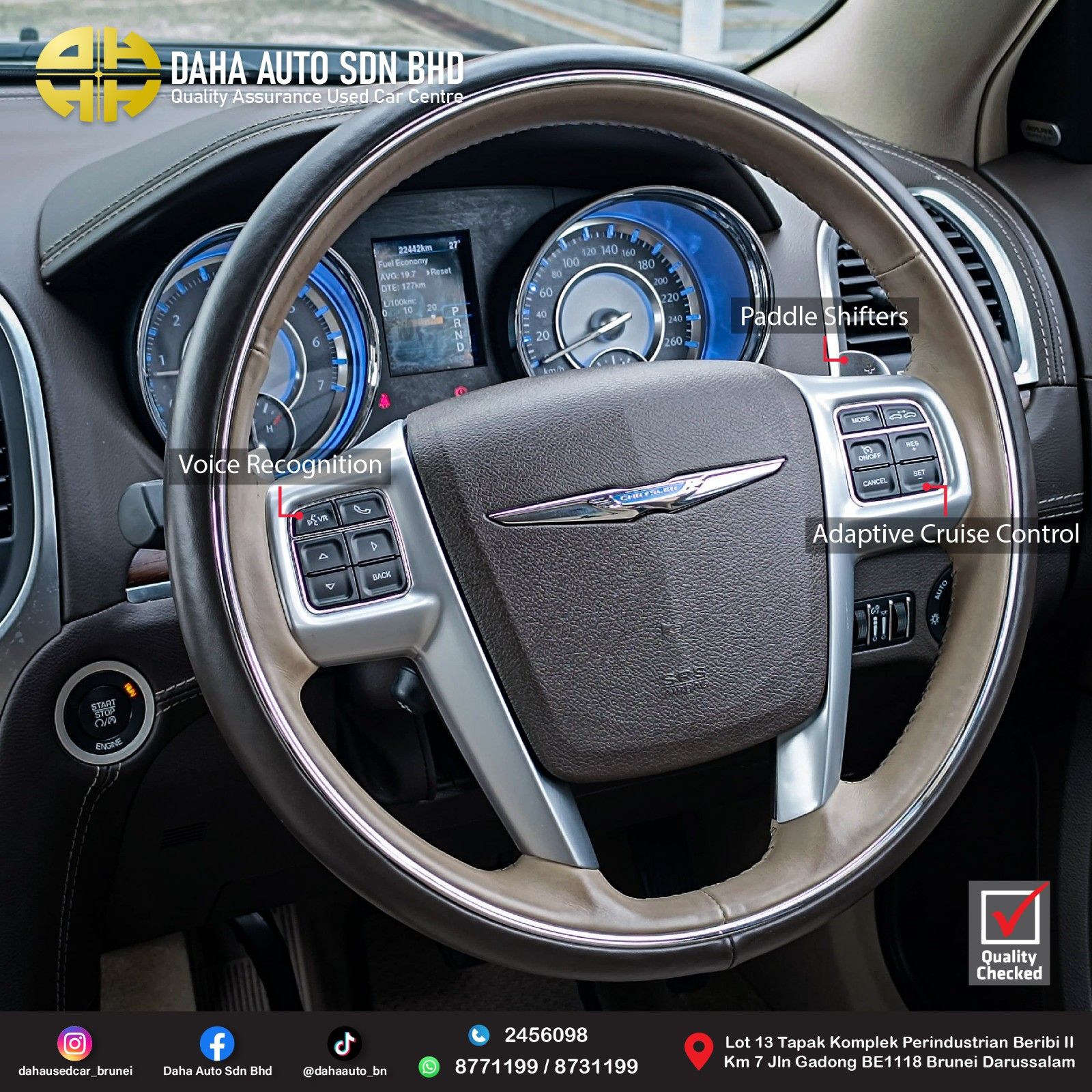 CHRYSLER 300C LUXURY SERIES 3.6 (A) 2015