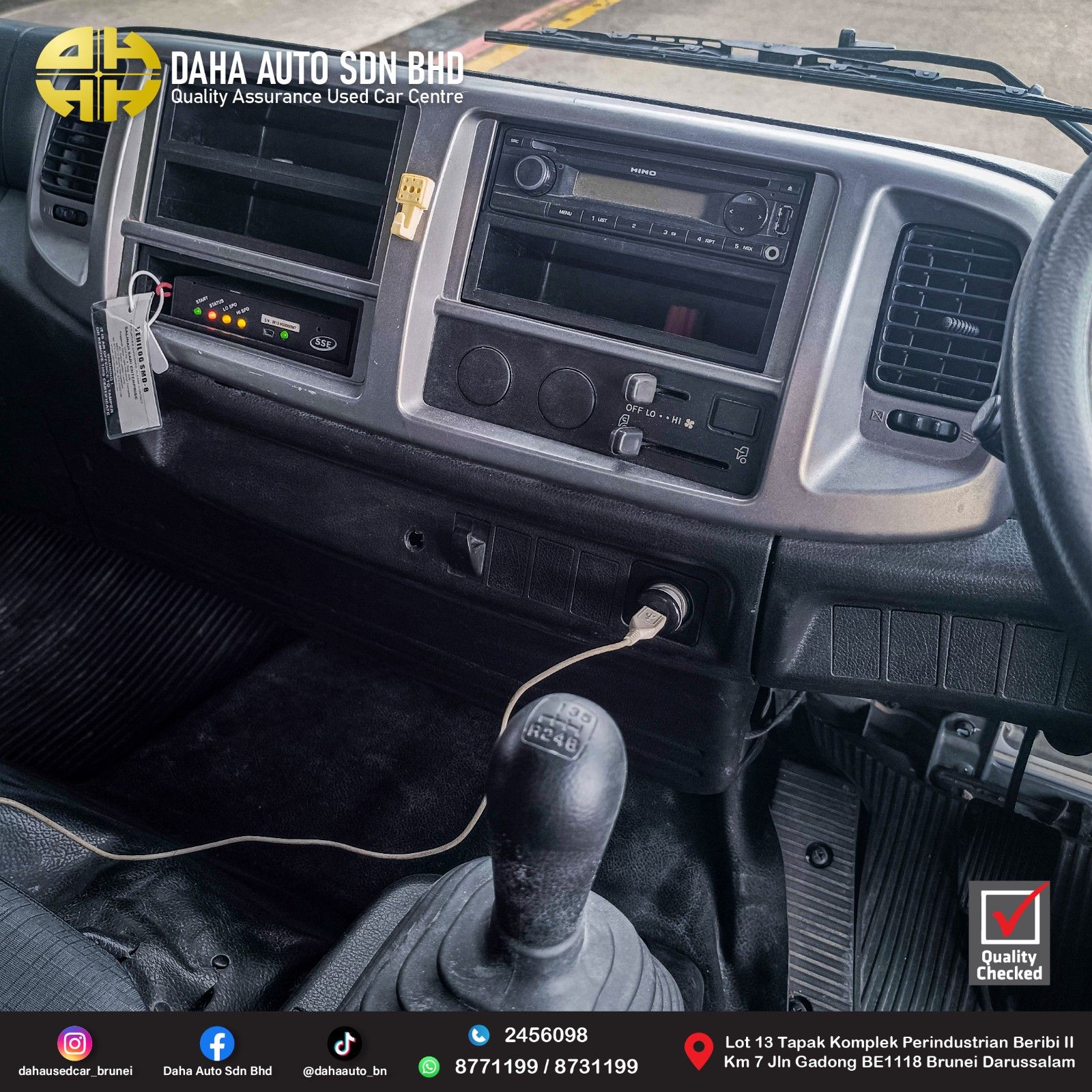 HINO 500 SERIES GD1JLPA 8.0 (M) 2016