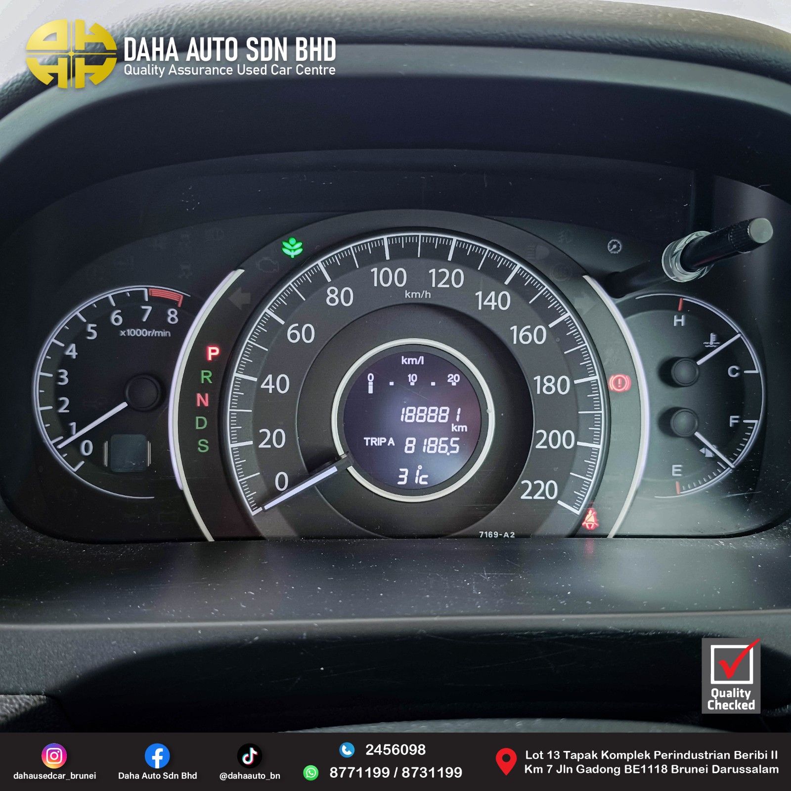 HONDA CRV RVSI-B 2.4 (A) 2015