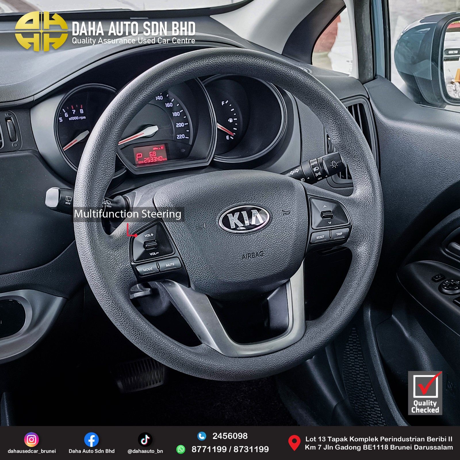 KIA RIO EX 1.4 (A) 2012