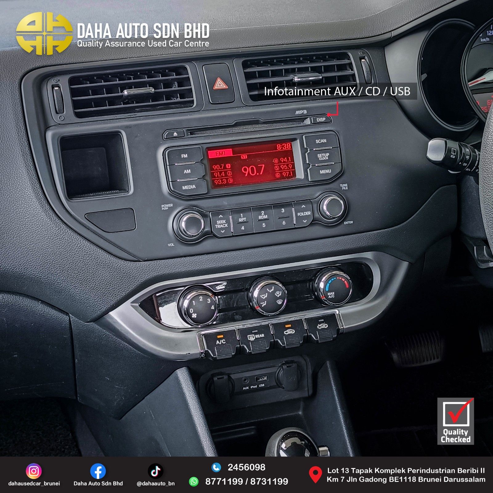 KIA RIO EX 1.4 (A) 2012