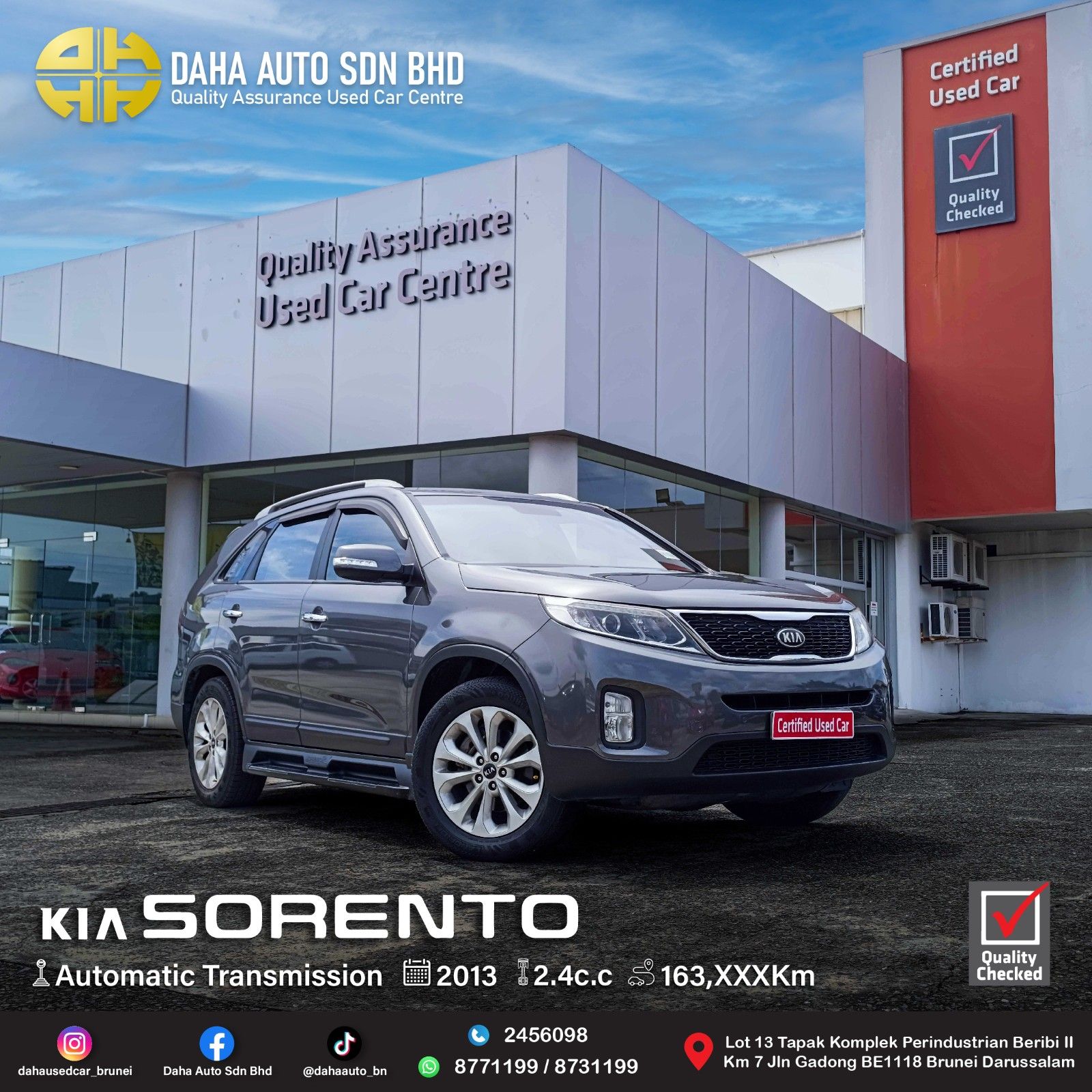 KIA SORENTO 2.4 (A) 2013