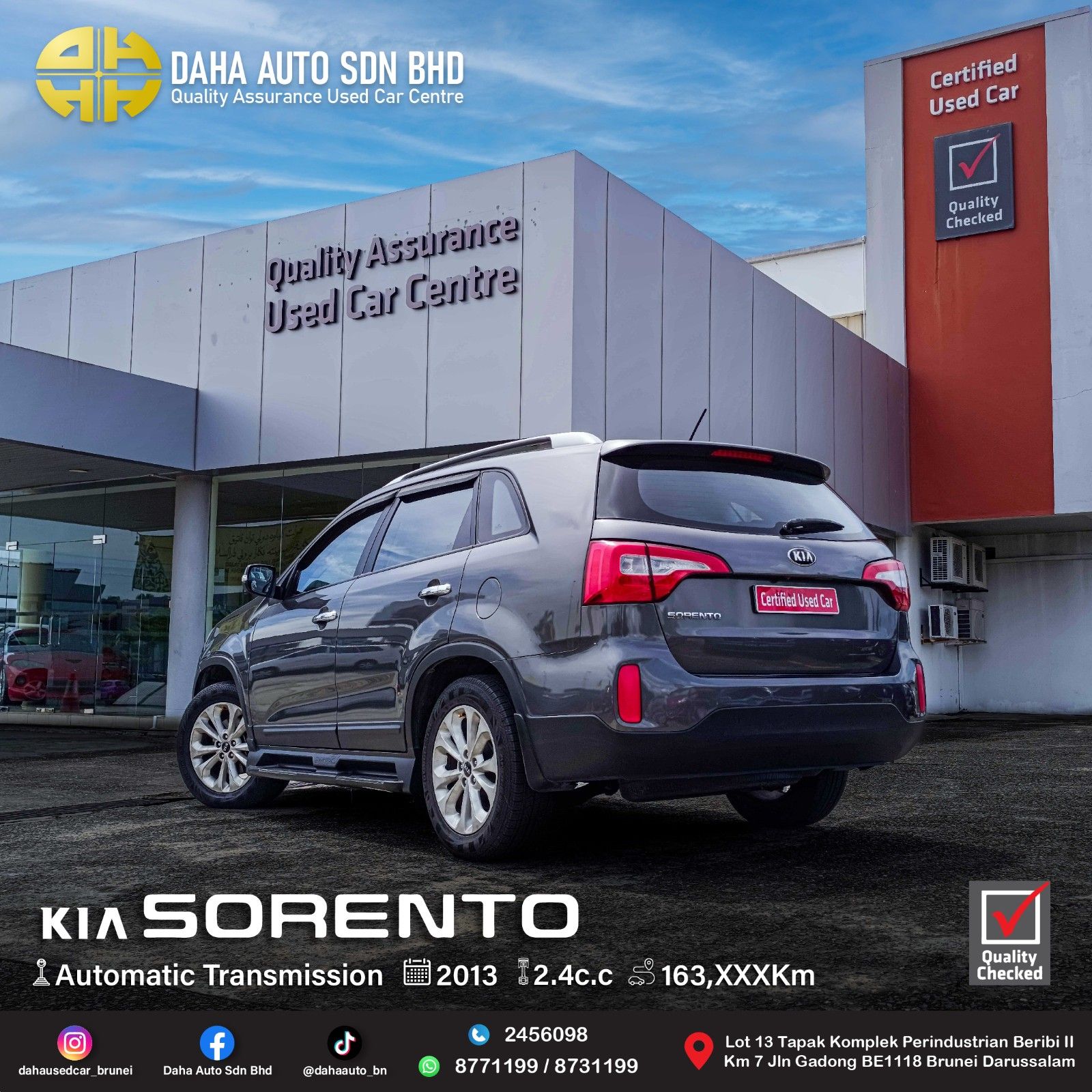 KIA SORENTO 2.4 (A) 2013