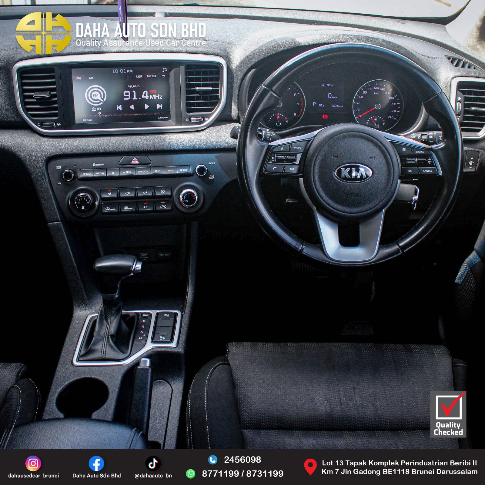 KIA SPORTAGE MPI 2.0 (A) 2020