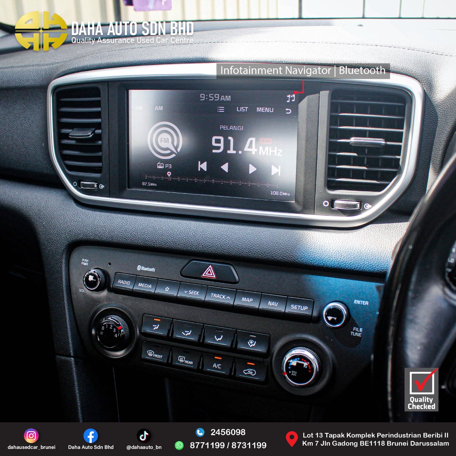 KIA SPORTAGE MPI 2.0 (A) 2020