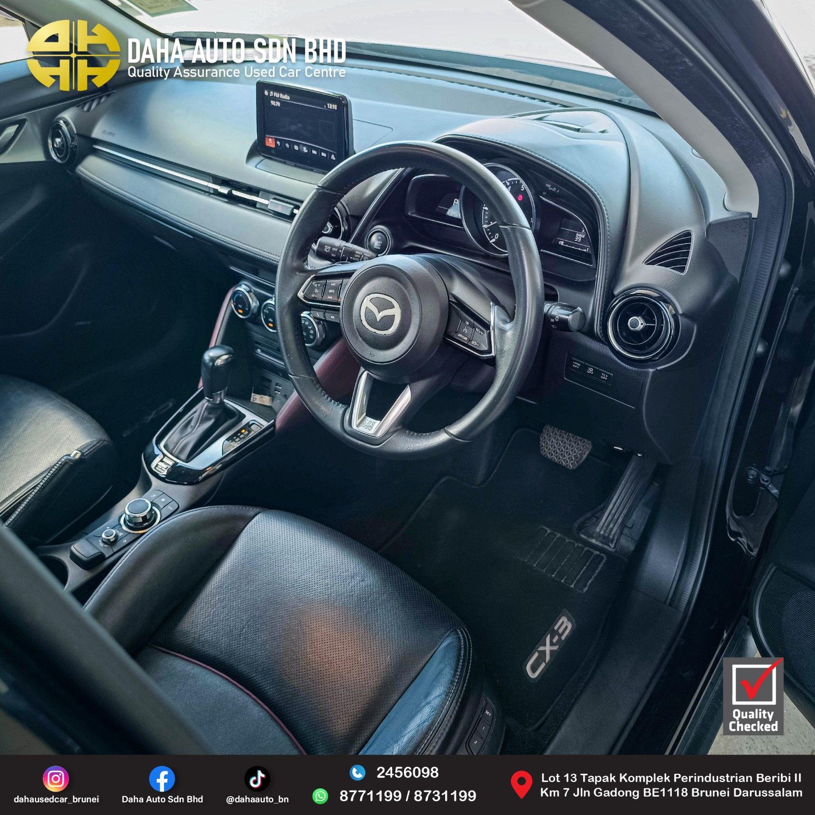 MAZDA CX3 SKYACTIV (HIGH GRADE) 2.0 (A) 2017