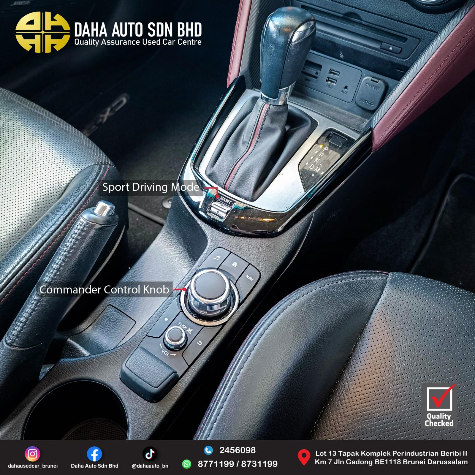 MAZDA CX3 SKYACTIV (HIGH GRADE) 2.0 (A) 2017