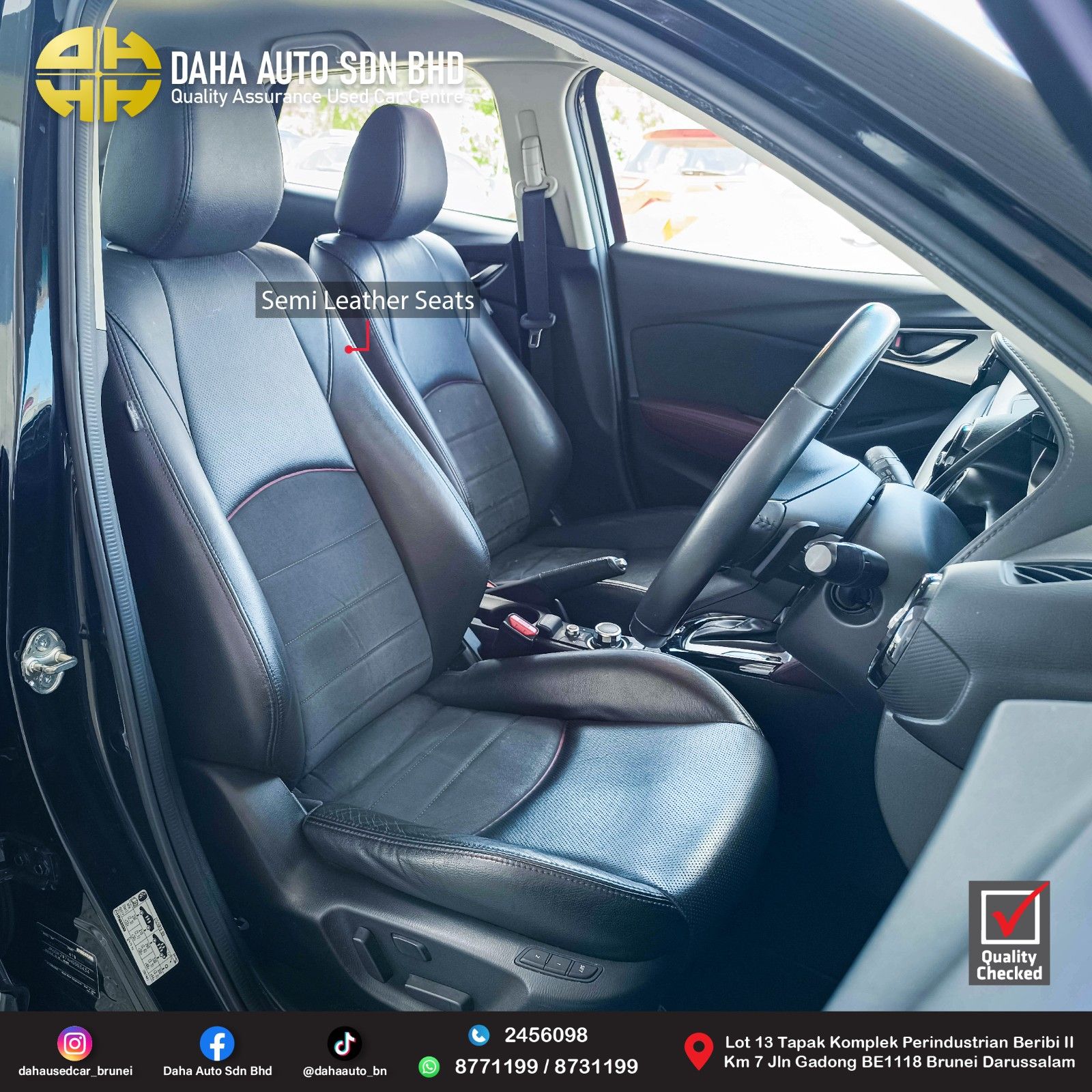MAZDA CX3 SKYACTIV (HIGH GRADE) 2.0 (A) 2017
