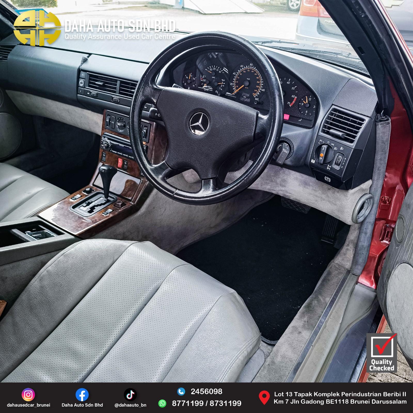MERCEDESBENZ SL500 5.0 (A) 1992