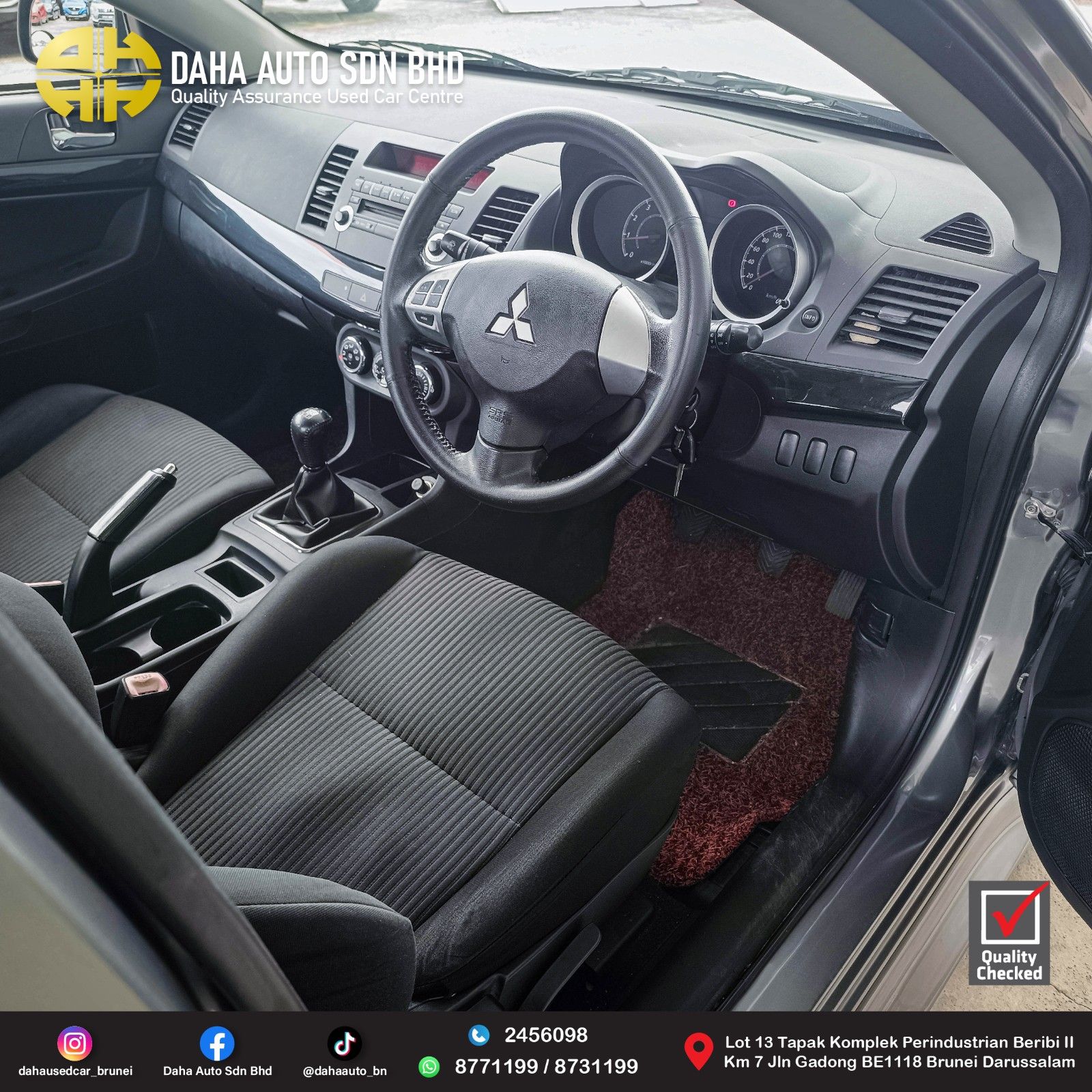 MITSUBISHI LANCER EX 2.0 (M) 2012