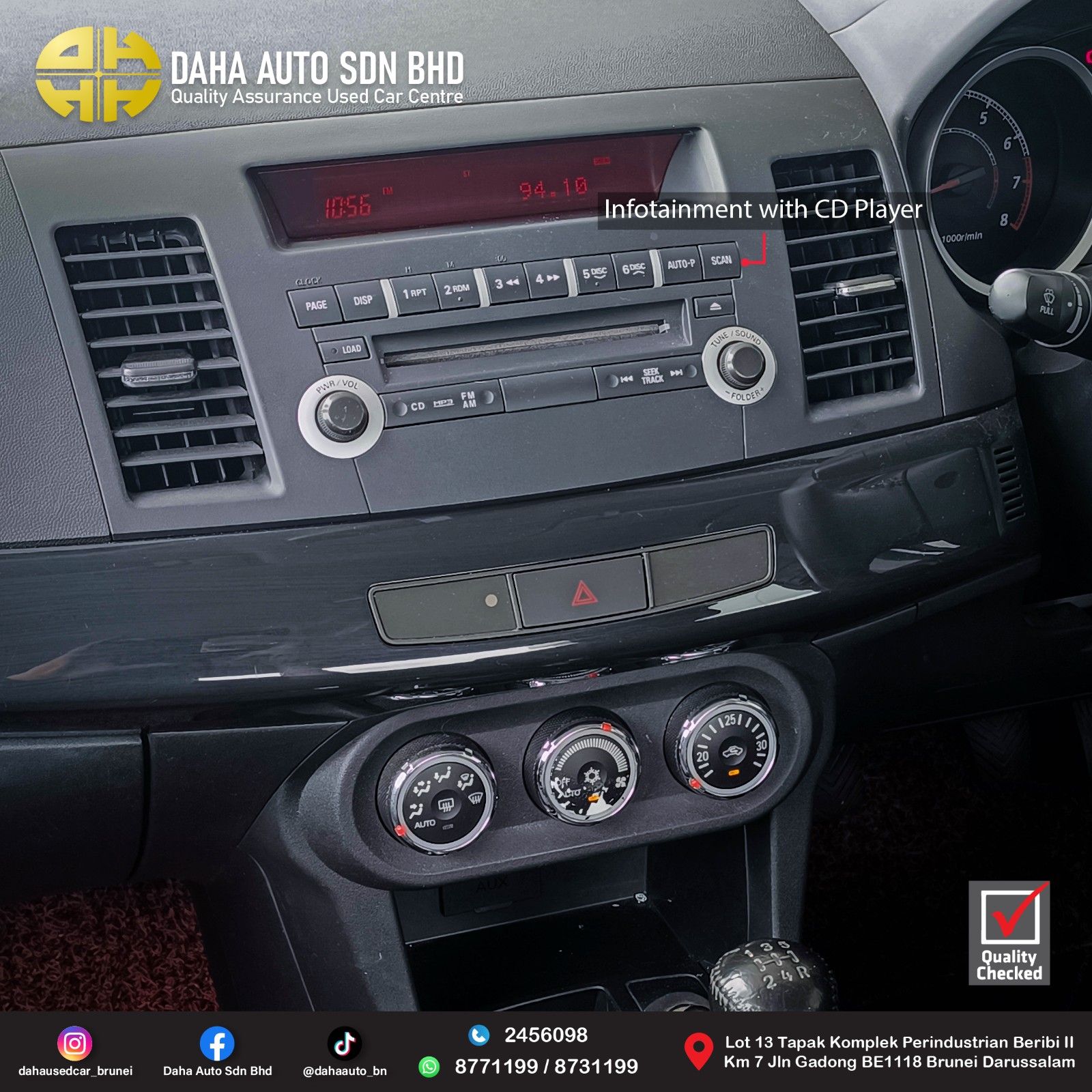 MITSUBISHI LANCER EX 2.0 (M) 2012