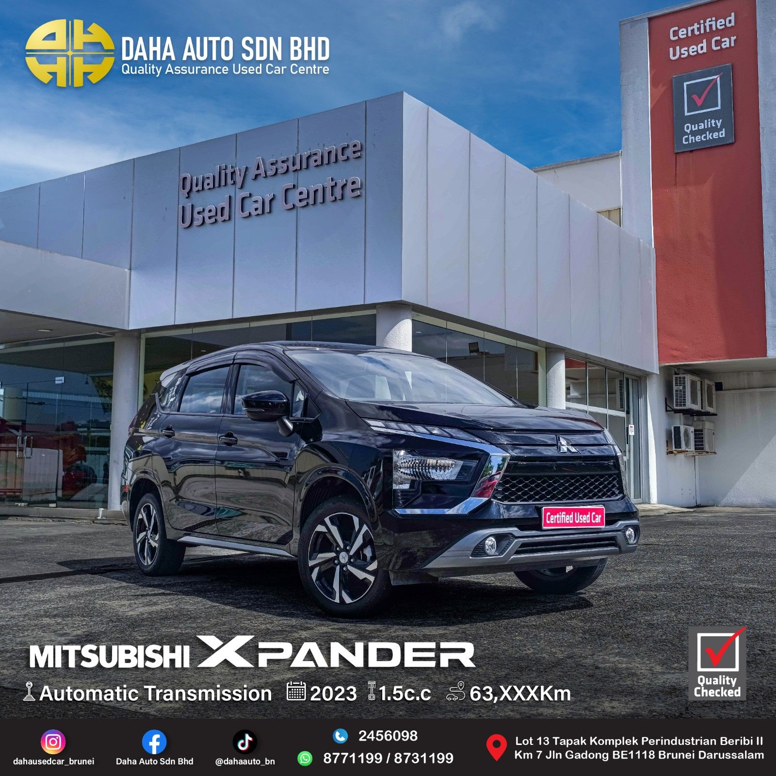 Mitsubishi Xpander MPI GLS 2WD 1.5 (A) 2023