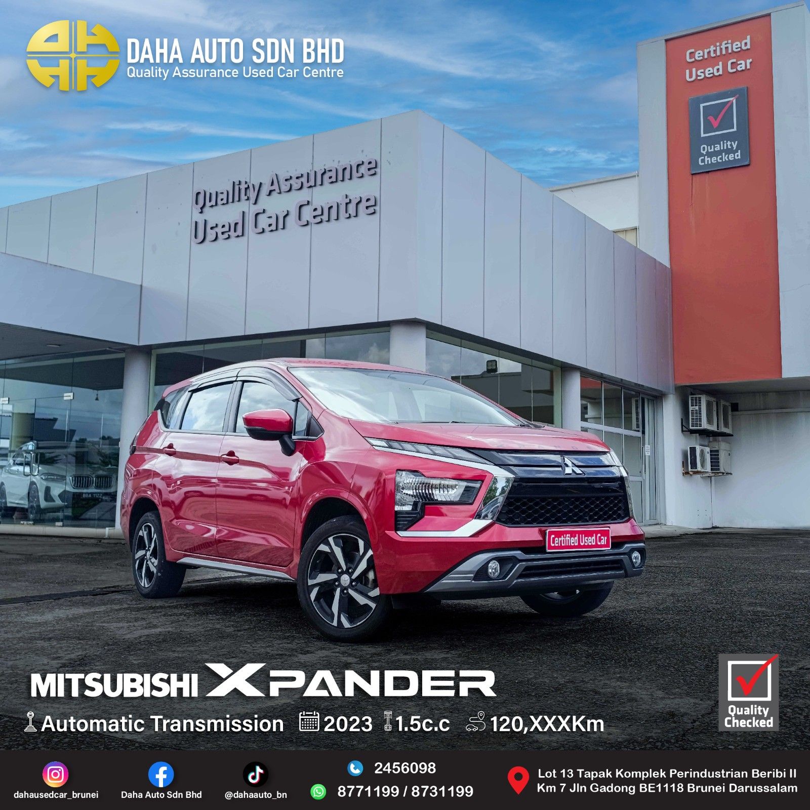 Mitsubishi Xpander MPI GLS 2WD P-Start 1.5 (A) 2023