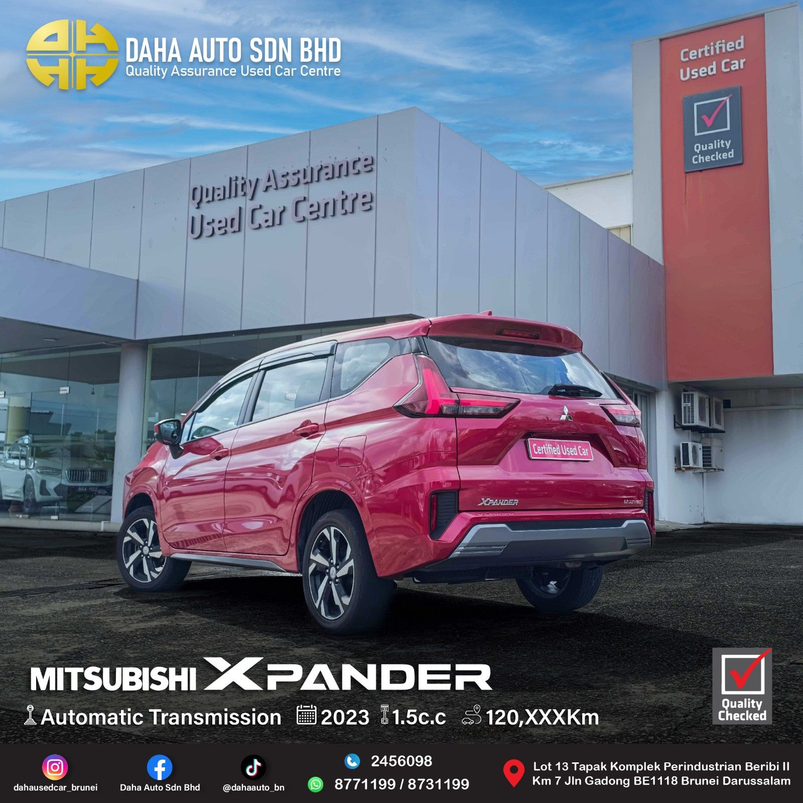 Mitsubishi Xpander MPI GLS 2WD P-Start 1.5 (A) 2023