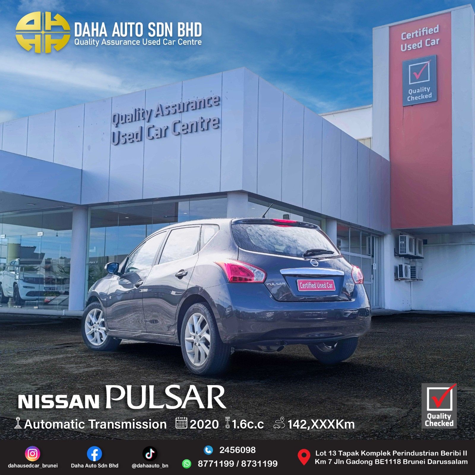Nissan Pulsar Turbo 1.6 (A) 2020