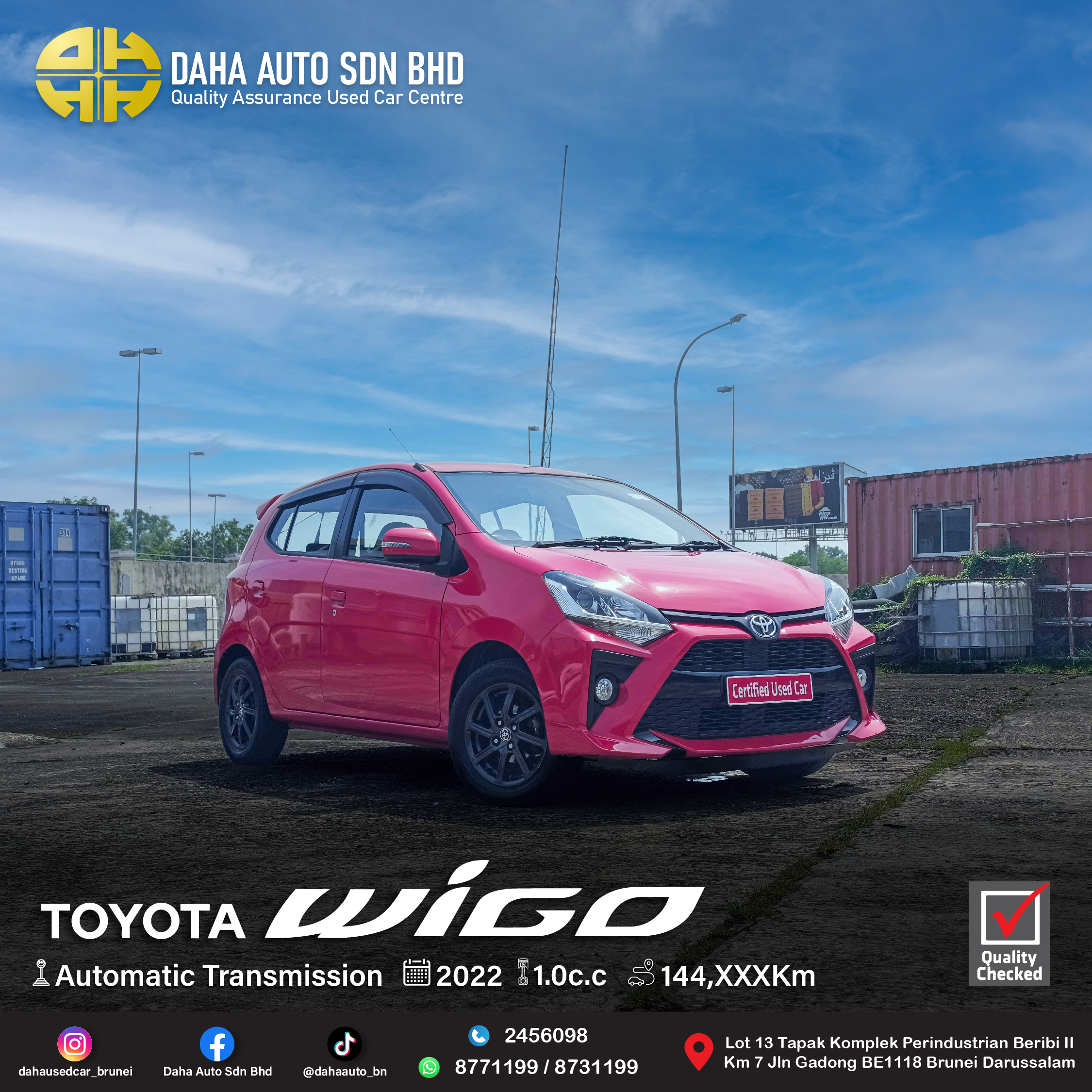 TOYOTA WIGO G