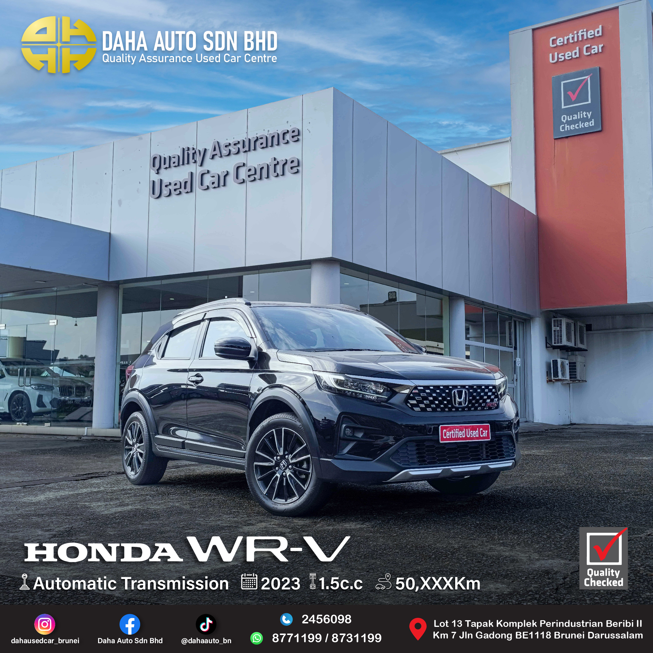HONDA WR-V I-VTEC RS CVT