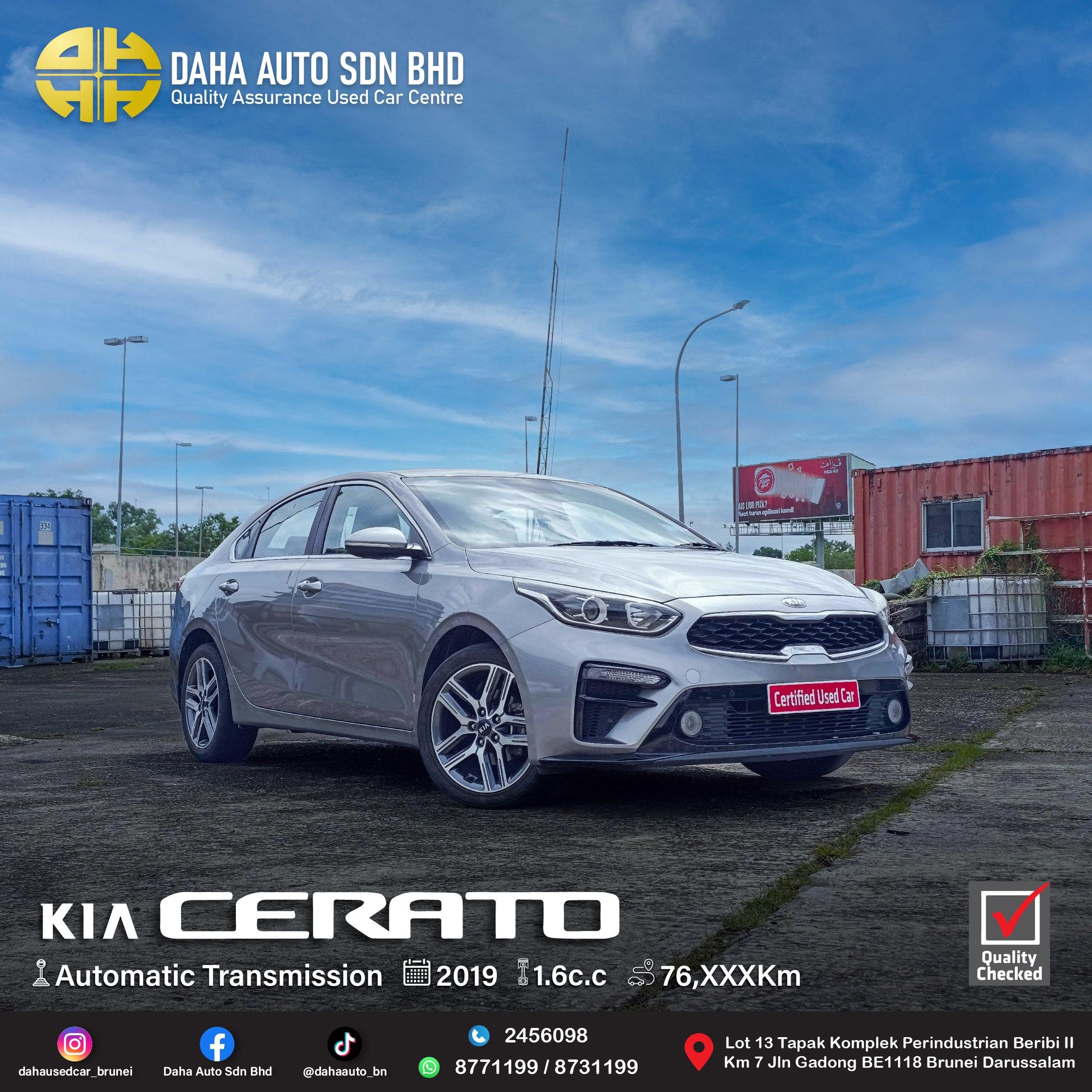 KIA CERATO EX