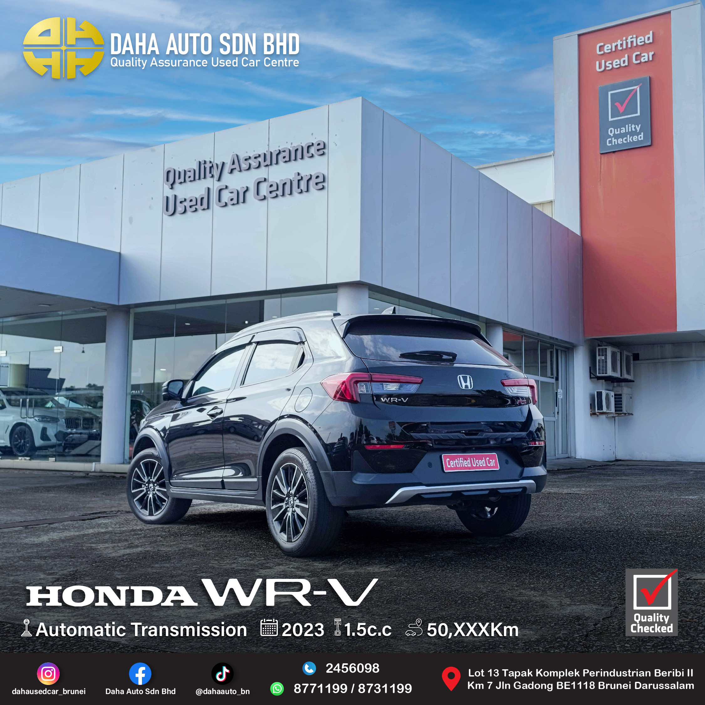 HONDA WR-V I-VTEC RS CVT