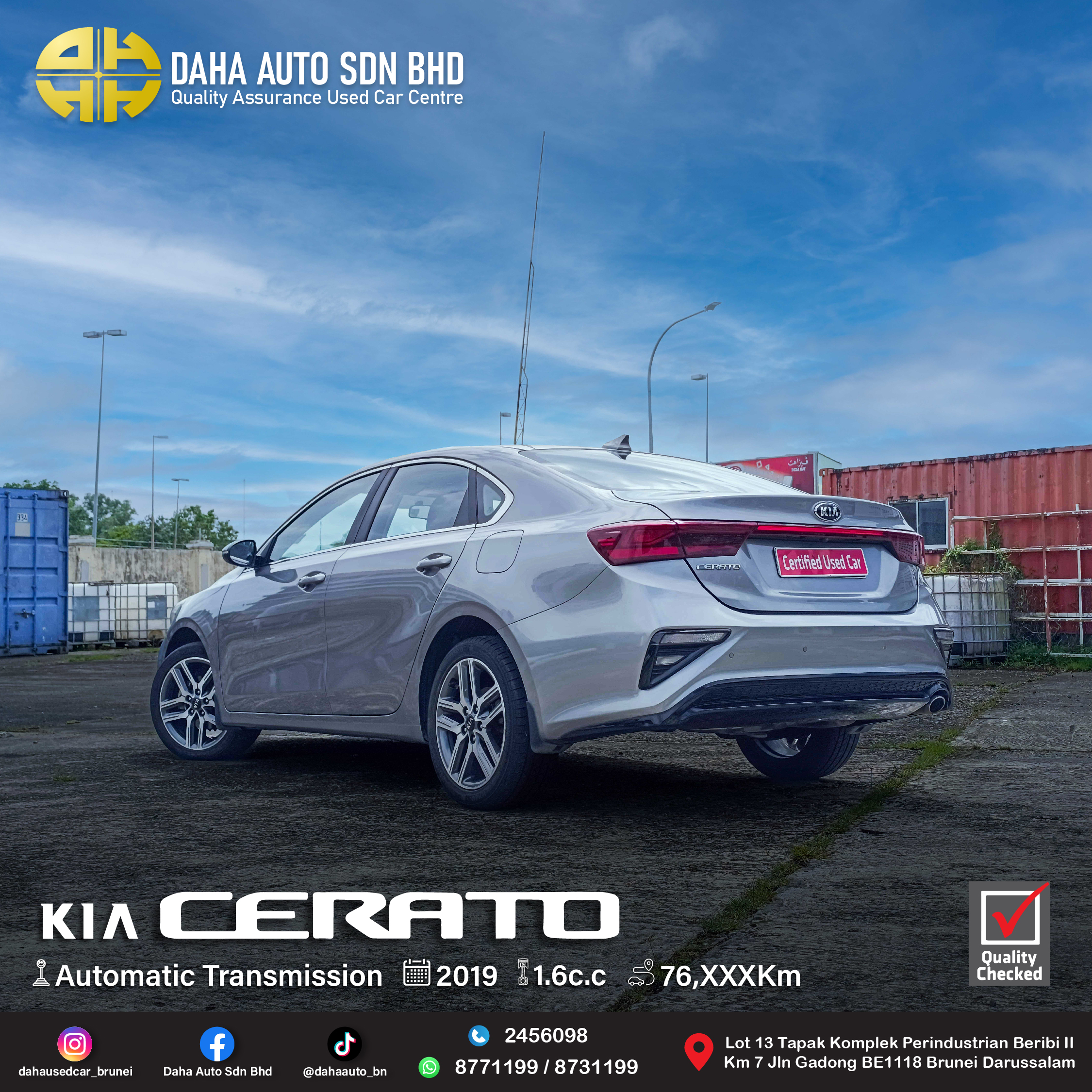 KIA CERATO EX