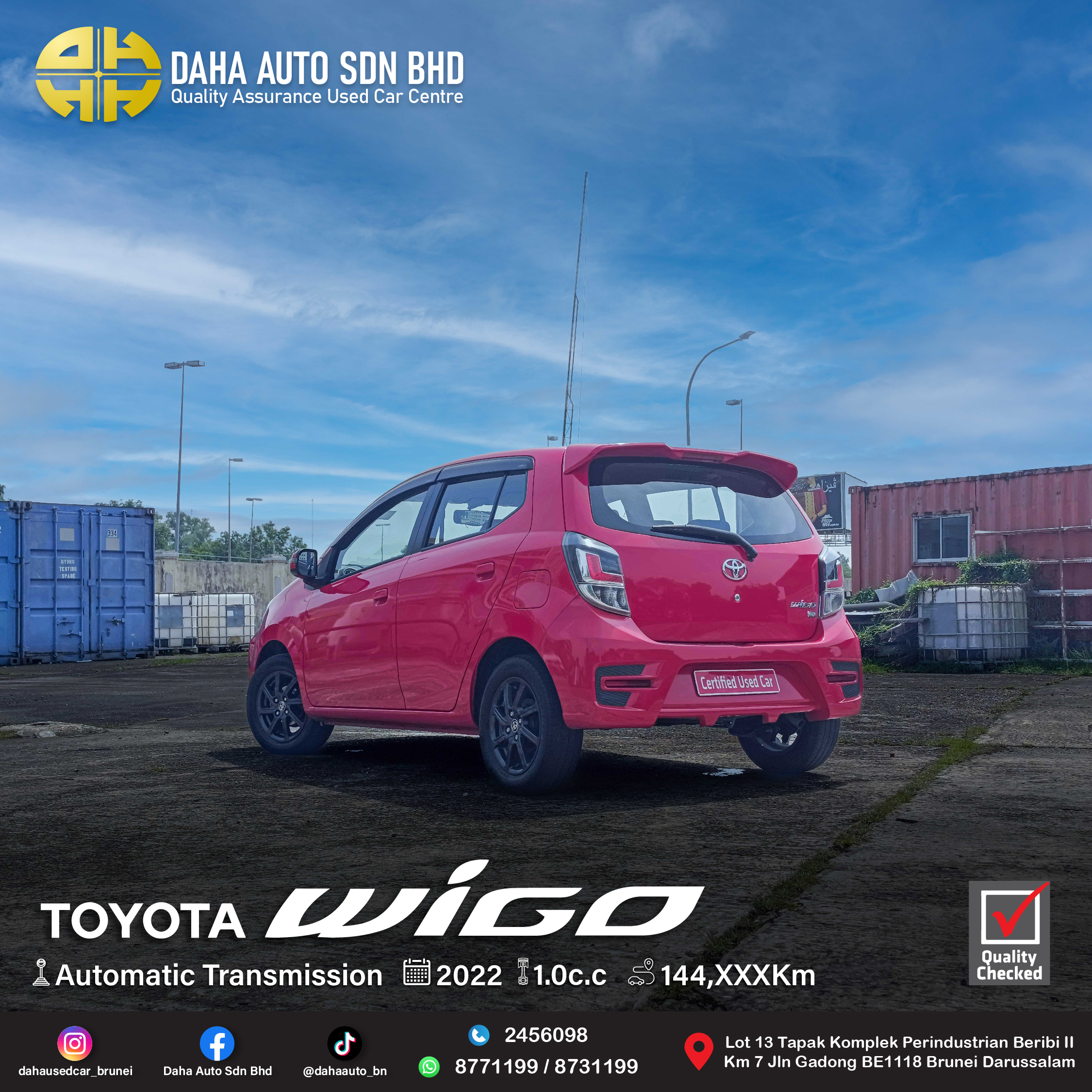 TOYOTA WIGO G