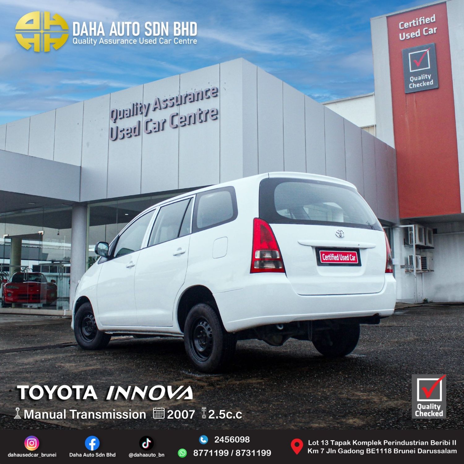 Toyota Innova 2.5 (M) 2007 KM9450