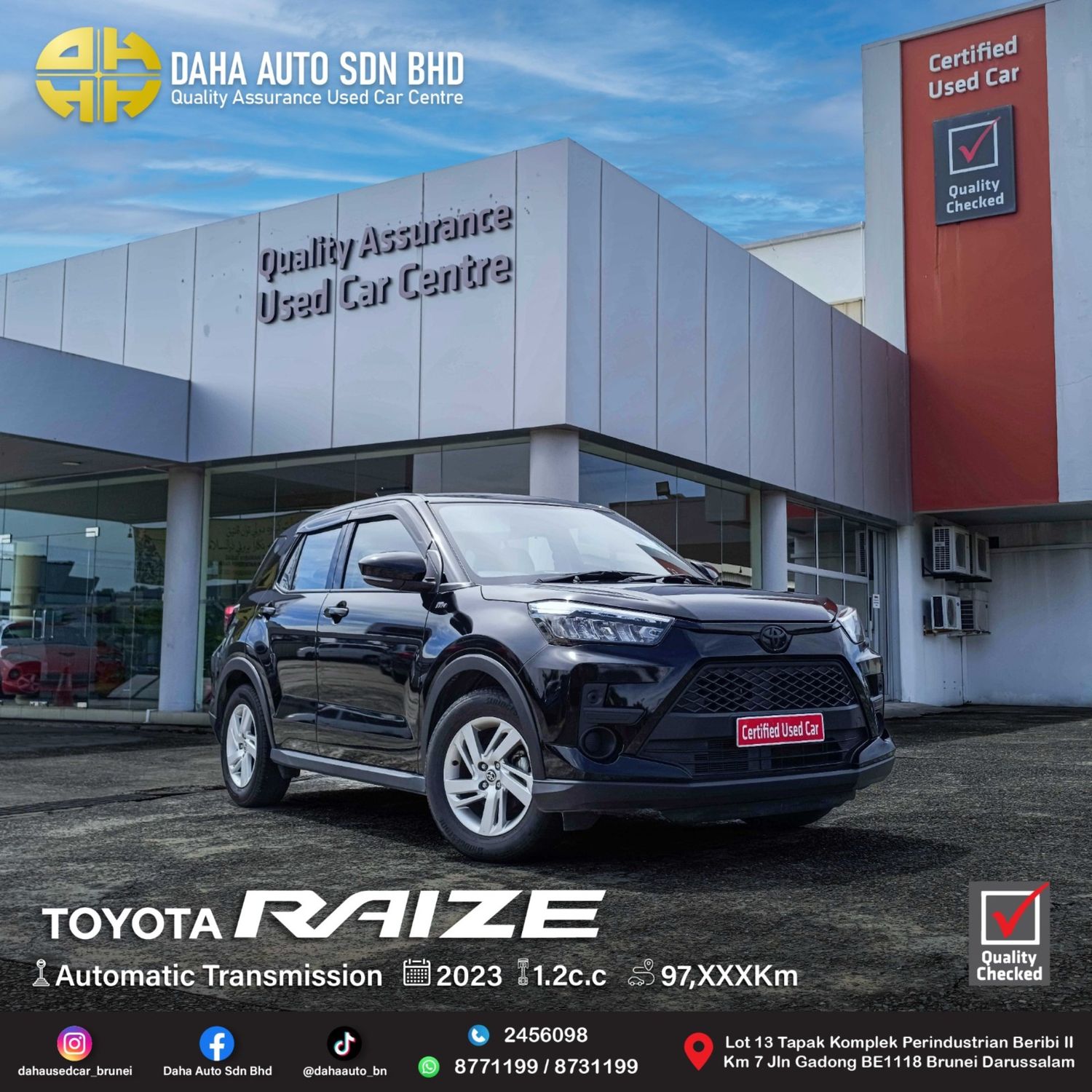 Toyota Raize 1.2 (A) 2023