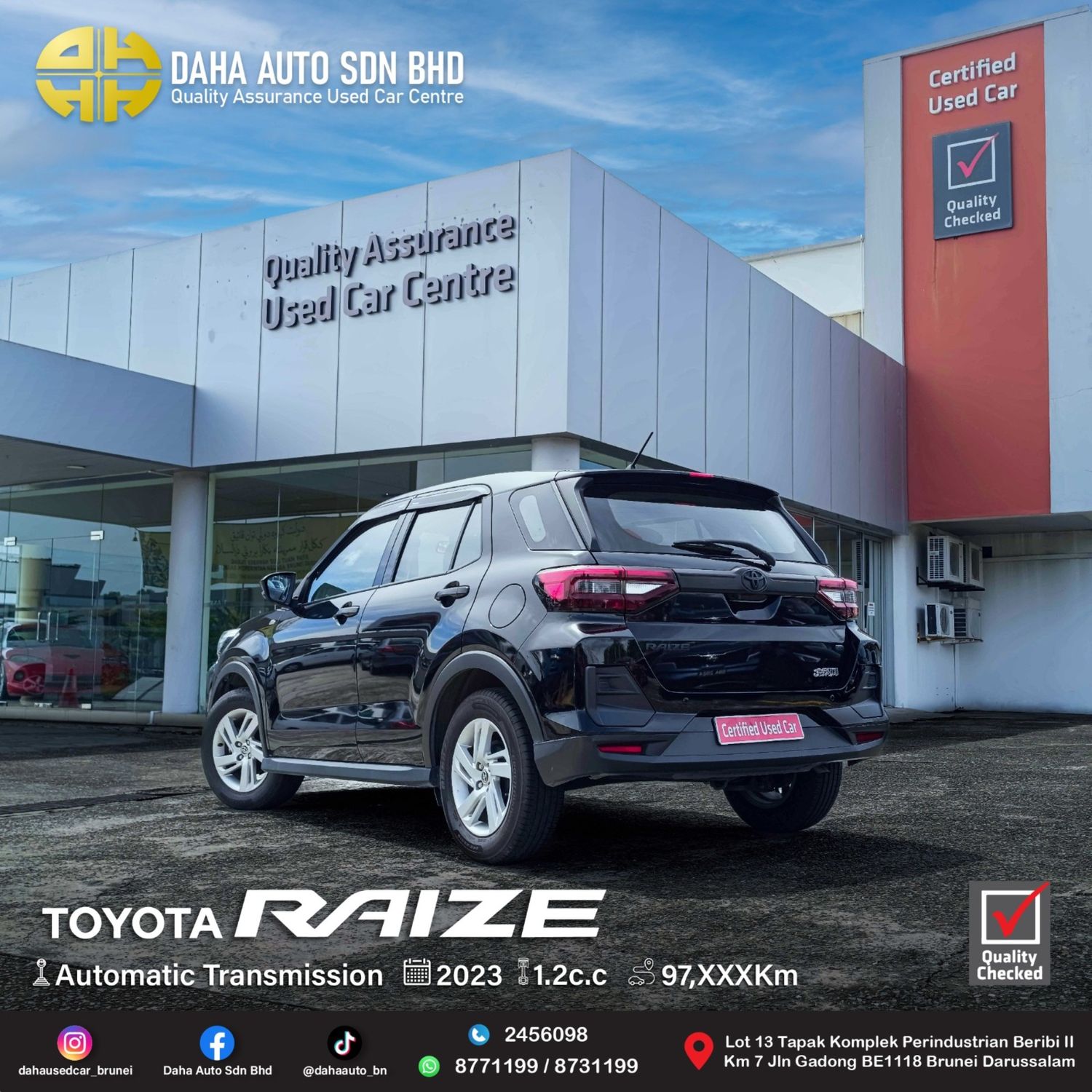 Toyota Raize 1.2 (A) 2023