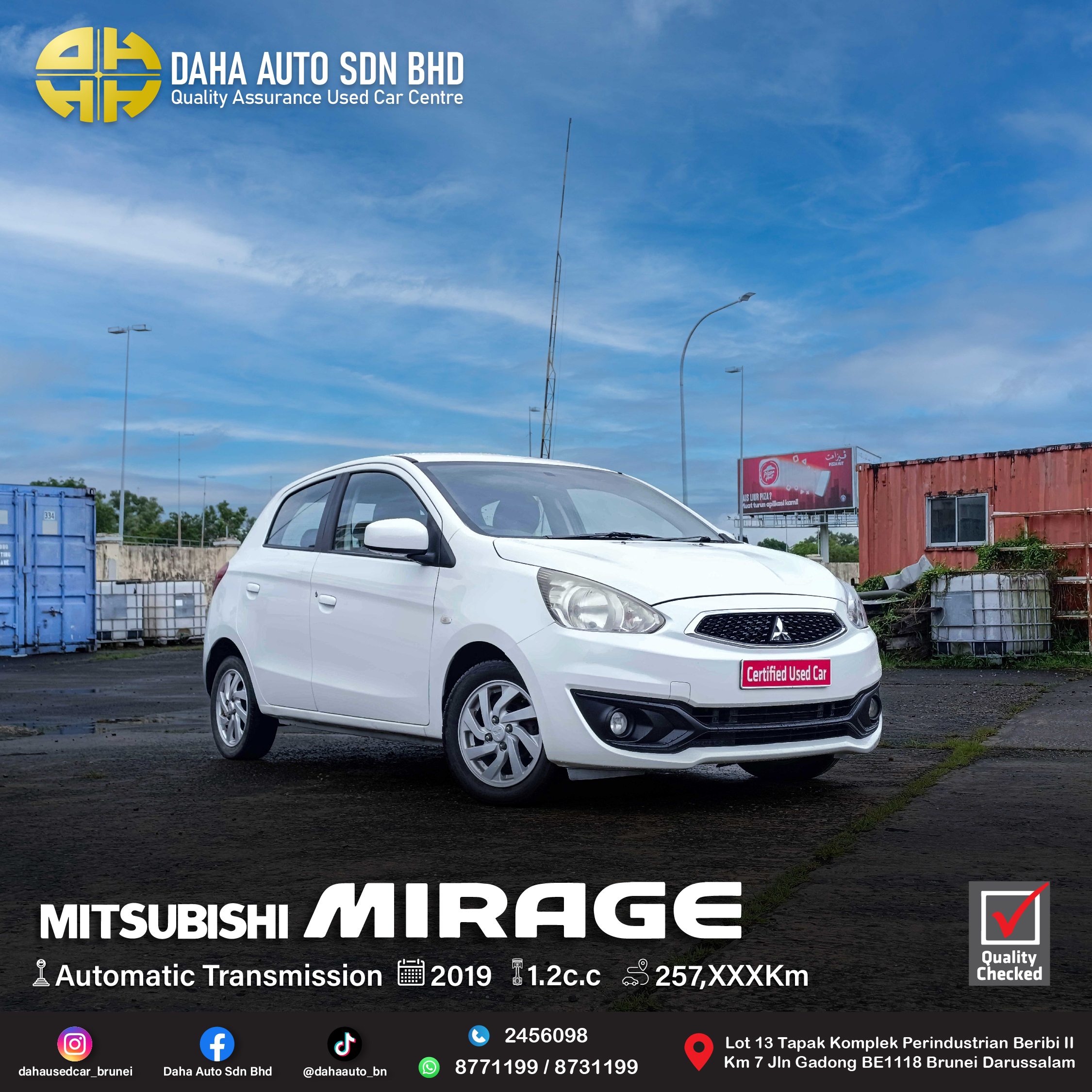 MITSUBISHI MIRAGE GLS