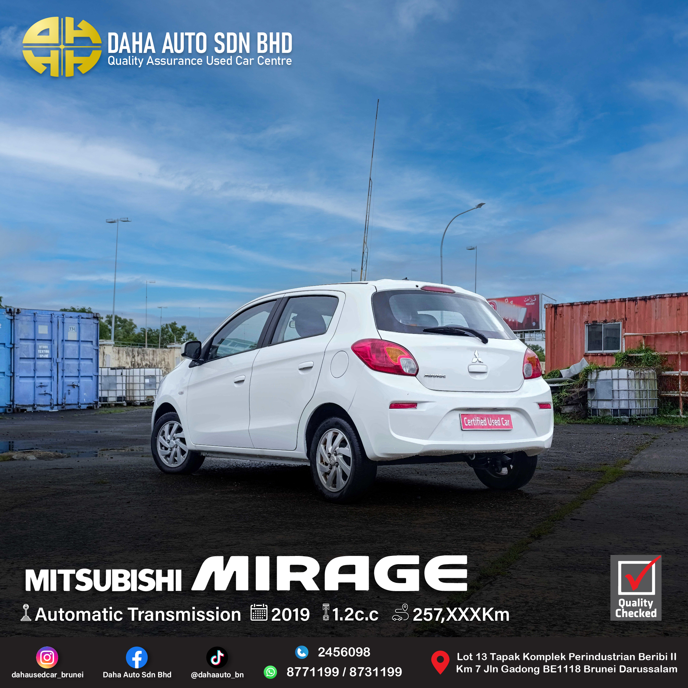 MITSUBISHI MIRAGE GLS